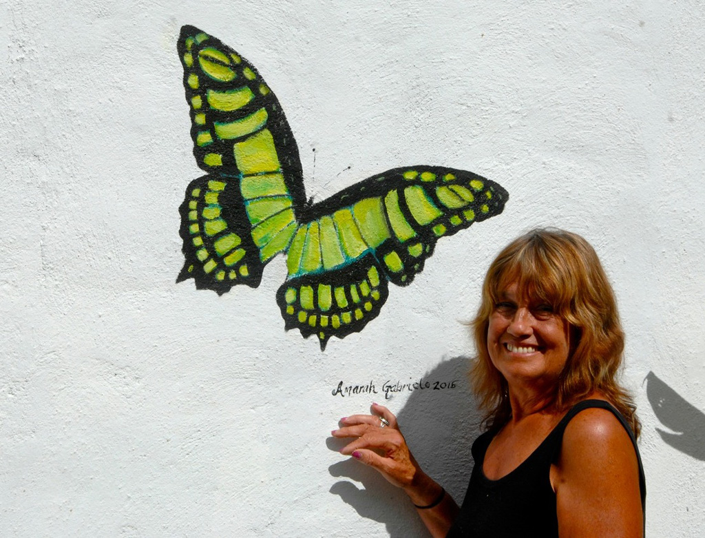 Butterfly - Lisa’s Café and Store, Sayulita, Mexico, 2015